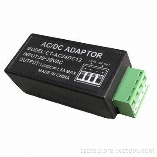 AC/DC Adapter, AC 24V to DC 12V Power Converter
